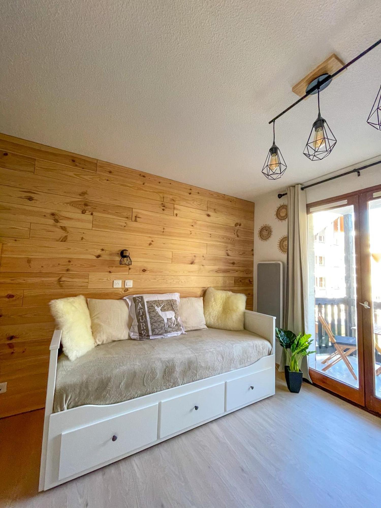 Chalereux Studio A La Montagne Auron Exterior foto